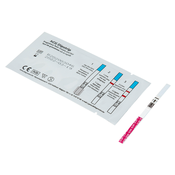 HCG dipstrip (тест для  ранней диагностики беременности в моче)